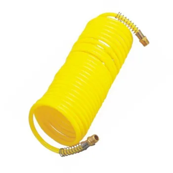 Гибкая полиуретановая трубка высокого давления длиной 7,5 м, пневматическая полиуретановая труба, шланг с соединителем, инструменты для подачи воздуха, топлива для компрессора