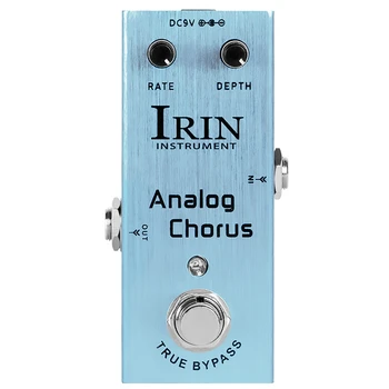 Гитарный эффектор IRIN Chorus Professional, одноблочный маленький эффектор 9,2X4,6X4,3 см