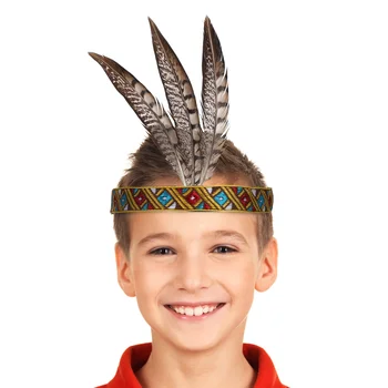 Головной Убор Головной убор Хлопушка Повязка на голову Праздничный костюм Украшение для волос Индийский головной убор Макияж
