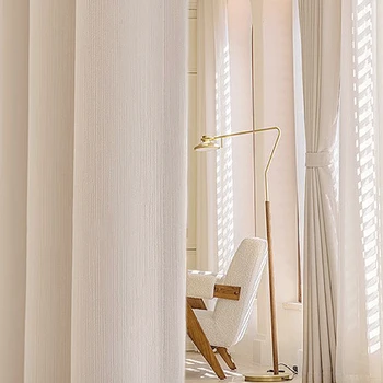 Гостиная спальня плотные шторы для чая с молоком Французский свет роскошный японский