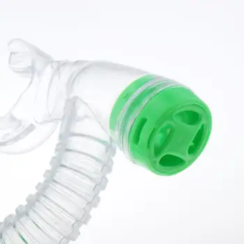 Детские противотуманные очки для плавания, детская маска для дайвинга, дыхательная трубка зеленого цвета