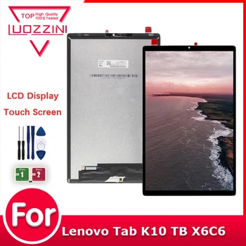 Дисплей Для Lenovo Tab K10 TB X6C6 TB-X6C6F TB-X6C6X ЖК-Сенсорный Дигитайзер Запасные Части для Экрана 100% Протестированы