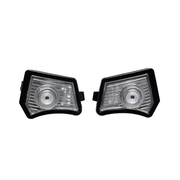 Для Jaguar XE XF XJ XK светодиодный лазер для защиты от боковых луж-Зеркало заднего вида Проектор Лампа Приветственный свет