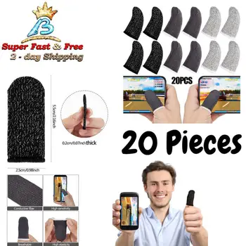 Для Pubg Дышащий портативный игровой чехол для пальцев, игровые аксессуары, игровые подставки для пальцев, удобные непромокаемые волокна и хлопок