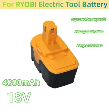 Для аккумуляторной батареи Ryobi P100 4800mAh 18V P101 ABP1801 ABP1803 BPP1820 Аккумуляторные электроинструменты