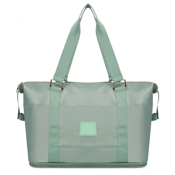 Женская спортивная сумка для фитнеса большой емкости, спортивная сумка для путешествий на открытом воздухе, цветная сумка для хранения багажа в стиле пэчворк, женская обувь для девочек, HC57