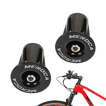 Заглушки для руля велосипеда, заглушка для рукоятки из алюминиевого сплава, велосипедные аксессуары для горных велосипедов, шоссейные велосипеды, складные