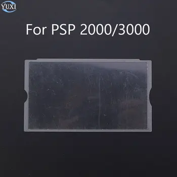 Замена Пластиковой Прозрачной лицевой панели экрана передней крышки объектива YuXi для консоли PSP 2000 3000