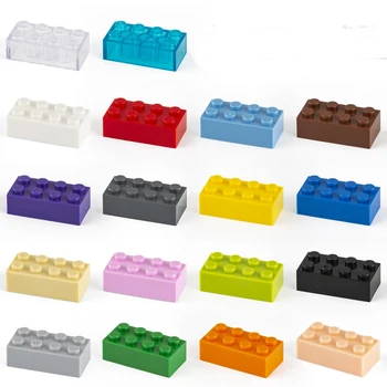 Игрушки-кирпичики 3001 Brick 2 x 4 Dots Совместимы С Конструктором lego 3001 Children's DIY Assembly Wedo 2.0 Technical Education Building Block