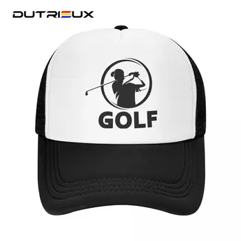 Изготовленная на заказ бейсболка для гольфа DUTRIEUX, спортивная Мужская Женская регулируемая шляпа дальнобойщика, летние бейсболки Snapback