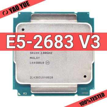 Используемый процессор E5 2683 V3 SR1XH 2,0 ГГц с 14 ядрами 35M LGA 2011-3 E5 2683V3 cpu