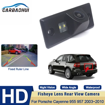 Камера заднего вида автомобиля Резервная парковка сзади Авто Full HD CCD CAM Комплект аксессуаров для Porsche Cayenne 955 957 2003 ~ 2010