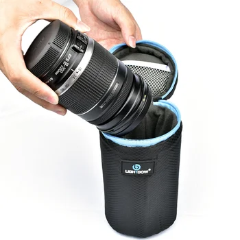 Корпус объектива DSLR, водонепроницаемый защитный рукав, сумка для микро-однообъективной камеры, сумка для объектива зеркальной камеры, утолщенная сумка для хранения 4 размера