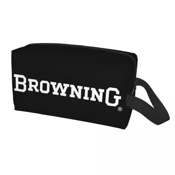 Косметичка Browning, женский косметический органайзер для путешествий, милые сумочки для хранения туалетных принадлежностей