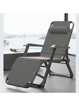 Кресло с откидной спинкой siesta офисная кровать siesta балкон домашний отдых пляжное кресло диван со спинкой ленивый человек на стуле