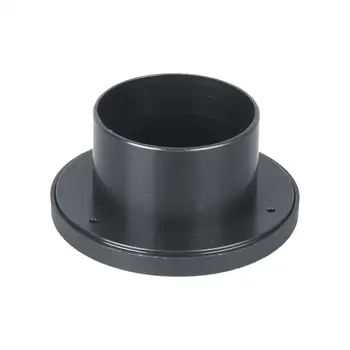 Круглая вентиляционная крышка Черного цвета Аксессуар для воздуховодов Высокая температура