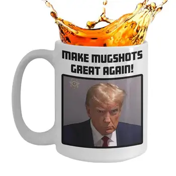 Кружка с фотографией Трампа, новинка, Кофейная кружка, Керамическая чашка для чая, Чайные чашки с рисунком, Чашка для молока, сока, креативный подарок для сторонников Трампа