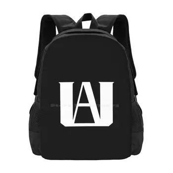 Логотип UA High-Hero Academy-( ) ( Boku No Hero Academia ) ( Bnha ) Школьные сумки, Дорожный рюкзак для ноутбука Ua High Academy Boku