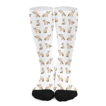 Милые носки Fennec fox pack, женские компрессионные носки, компрессионные носки, женские мужские носки