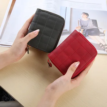 Мини-кошелек женская сумка на короткой молнии короткий симпатичный кошелек zero wallet женская сумка-кошелек