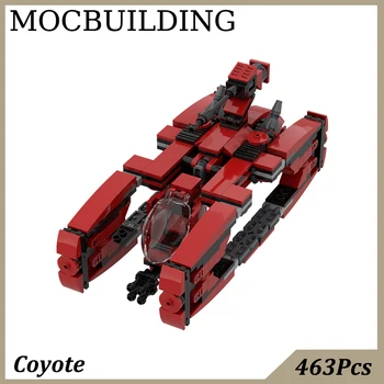 Модель Coyote MOC Строительный блок Кирпичи Игрушки-Головоломки для Детей Подарок на День рождения