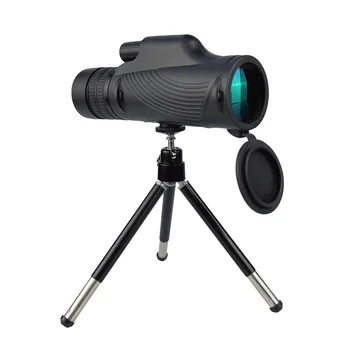 Монокуляр 10-30x42, телескоп с двойным фокусом, HD, Бинокль с зумом, Призма, Компактный монокль для охоты, Туристическое снаряжение.