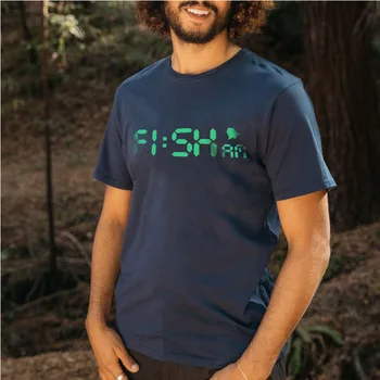 Мужская футболка с коротким рукавом Discovery Fishing Time на открытом воздухе