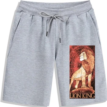 Мужские шорты с графическим рисунком Lion King Simba Art