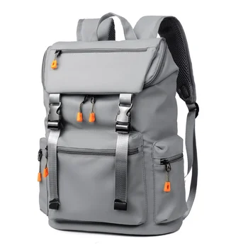 Мужской высококачественный Оксфордский рюкзак для ноутбука большой вместимости 17,3 дюйма, водонепроницаемый износостойкий рюкзак для отдыха и путешествий