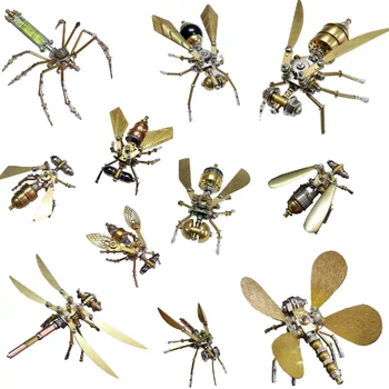 Наборы моделей механических насекомых 