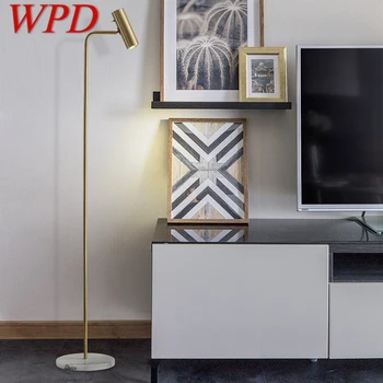 Напольный светильник WPD в скандинавском стиле, минимализм, современная семейная гостиная, Креативная спальня, светодиодный декоративный светильник для стояния