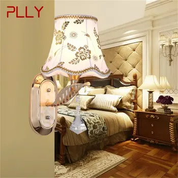 Настенные светильники PLLY, современные светодиодные бра, роскошные хрустальные светильники для дома, спальни