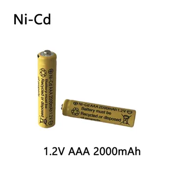 Никель-кадмиевый аккумулятор 1,2 В AA + AAA 3000 мАч Подходит для беспроводных мышей, пультов дистанционного управления и других устройств