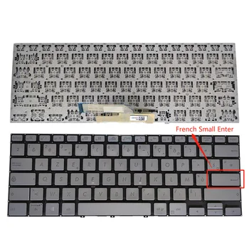 Новая клавиатура US/FR/BE/IT/PO/RU Для Asus ZenBook Flip 14 UX462 UX462DA UM462 0KNB0-262NUS00 С Подсветкой Французский Итальянский Русский