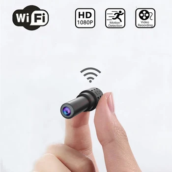 Новая мини-камера HD 1080P WiFi Micro Camcorder Video Secret Audio Recorder DVR с дистанционным управлением, камера с датчиком движения, экшн-камера 2023