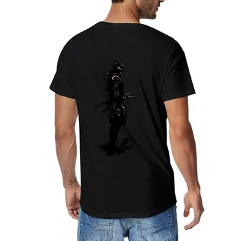 Новая футболка Armored Samurai, индивидуальные футболки, быстросохнущая рубашка, мужские футболки с графическим рисунком, комплект