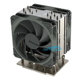 Новейший AMD SP5 4U Active LGA 6096 Genoa EPYC 7004 TDP 400 Вт Процессорный Кулер Радиатор Радиатора Сварка Никелирование HY Шарикоподшипник