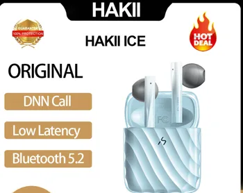 Новые наушники HAKII ICE True Wireless Bluetooh 5.2 Водонепроницаемая Спортивная Гарнитура С Шумоподавлением для Xiaomi, Andorid, iphone