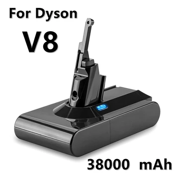 НОВЫЙ аккумулятор 38000mAh 21.6V для Dyson V8 Аккумулятор для Dyson V8 Absolute/Пушистый/Животный/Литий-ионный Пылесос Аккумуляторная Батарея