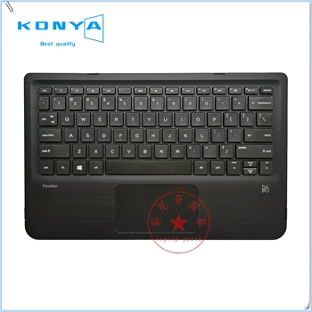 Новый Оригинал Для ноутбука HP Pavilion X360 Серии 11-K 310 G2 TPN-W112 С Подставкой Для рук, Верхняя Крышка Корпуса С Клавиатурой 809543-001 161