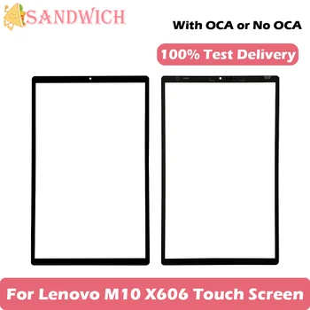 Новый Оригинальный Для Lenovo Tab M10 FHD Plus TB-X606X TB-X606F TB-X606V X606 Сенсорный ЖК-Экран Передняя Внешняя Стеклянная Панель Объектива С ОСА