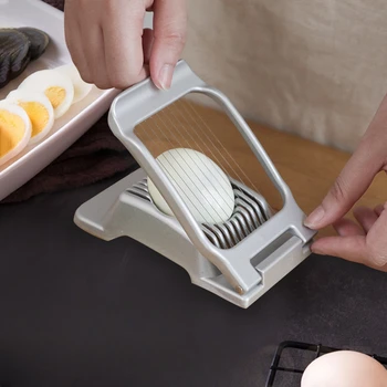 Нож для резки яиц вкрутую Универсальный нож для резки яиц Мини Ручной нож для резки яиц Яйцо Ветчина Грибы Клубника Мягкие фрукты