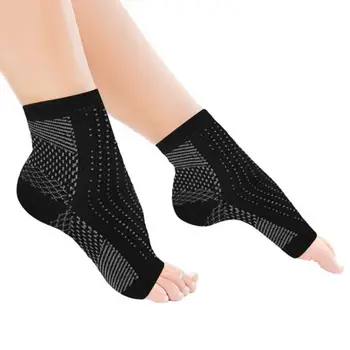 Носки-бандаж для поддержки голеностопных суставов Унисекс с защитой от усталости, спортивные компрессионные носки для велоспорта, пеших прогулок, Комфортные носки для снятия отеков