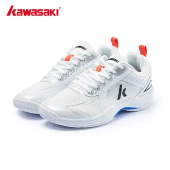 Обувь для бадминтона 2023, Теннисные туфли Kawasaki, мужские и женские спортивные кроссовки, ботинки с силовой подушкой.