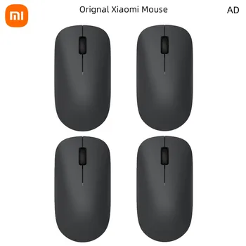 Оптовая продажа оригинальной беспроводной мыши Xiaomi Wireless Mouse Lite с частотой 2,4 ГГц и разрешением 1000 точек на дюйм, эргономичного оптического портативного компьютера беспроводная мышь игровые мыши