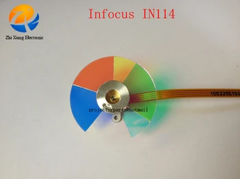 Оригинальное новое цветовое колесо проектора для Infocus IN114 Запчасти для проектора Infocus IN114 аксессуары Бесплатная доставка