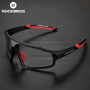Официальные Велосипедные солнцезащитные очки ROCKBROS Фотохромные Поляризованные Очки Солнцезащитные очки MTB Защитные очки