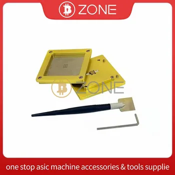 Официальные Инструменты Antminer Для Олова С Трафаретом Для BM1485 BM1489 ASIC Chip Miner Machine Hash Board Repair Платформа Для Посадки Олова