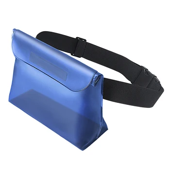 ПВХ Crossbody мешок сплошной цвет открытый плечо сумка модная талии пакет водонепроницаемый для отдыха must-имущих поясная сумка