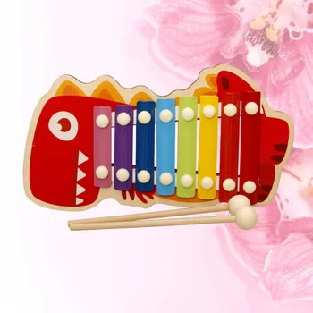 Перкуссионная музыкальная игрушка для малышей Игрушки для животных Ксилофон Деревянный Игровой набор Деревянный
